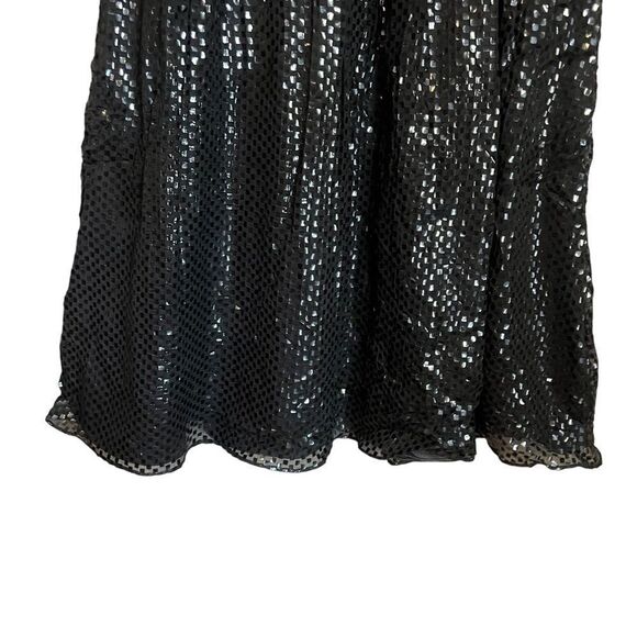 Alice + Olivia black sparkly skirt dress. Size xs - Picture 6 of 9